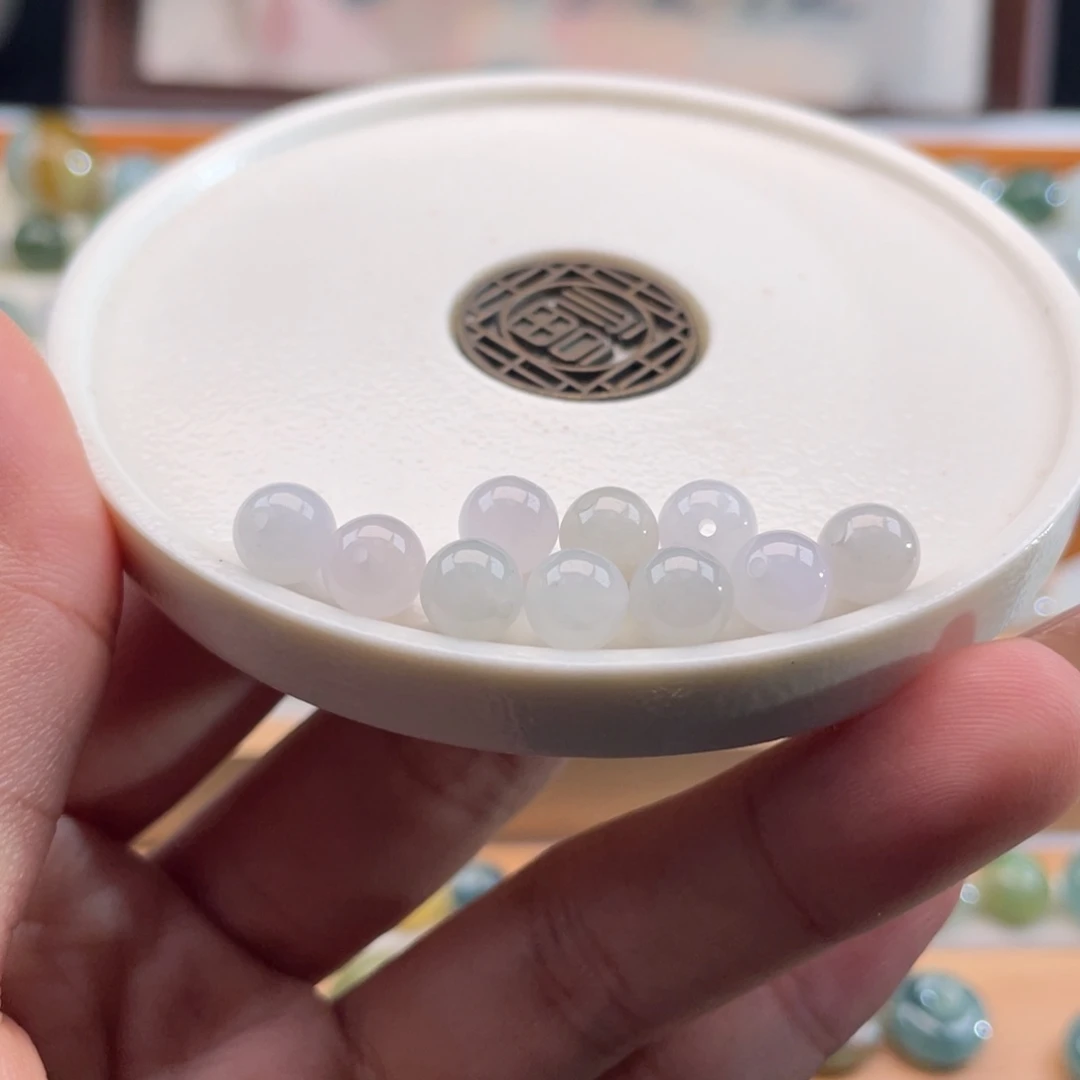 散珠翡翠天然缅甸翡翠a货6+