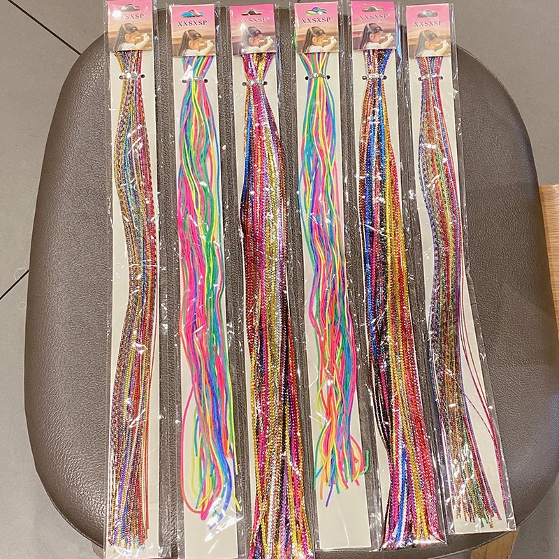 2025网红新款秋冬编发神器脏脏辫彩色头绳发饰