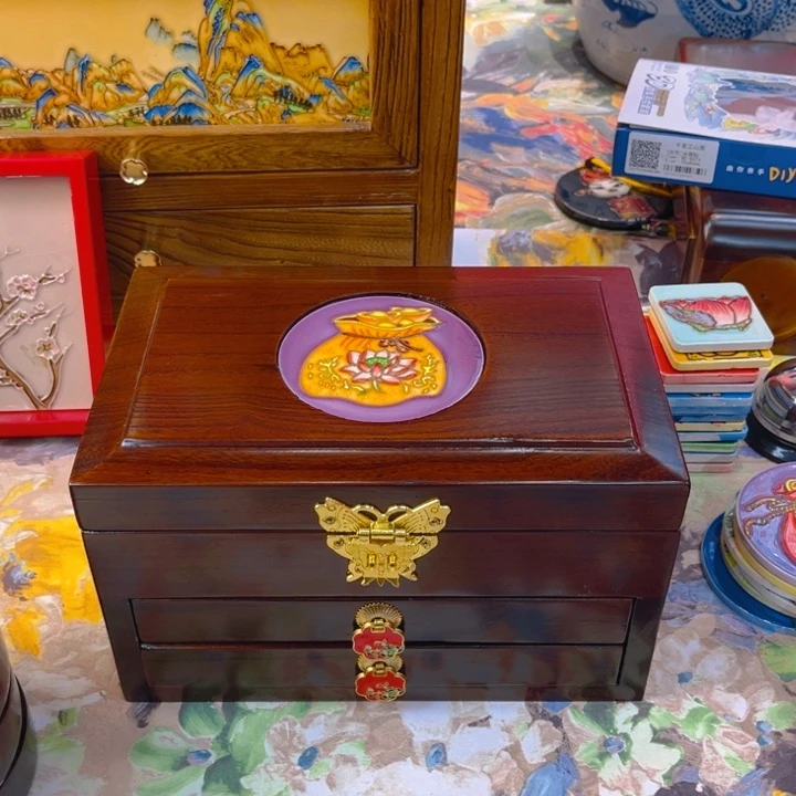 盖子款瓷板画艺术作品