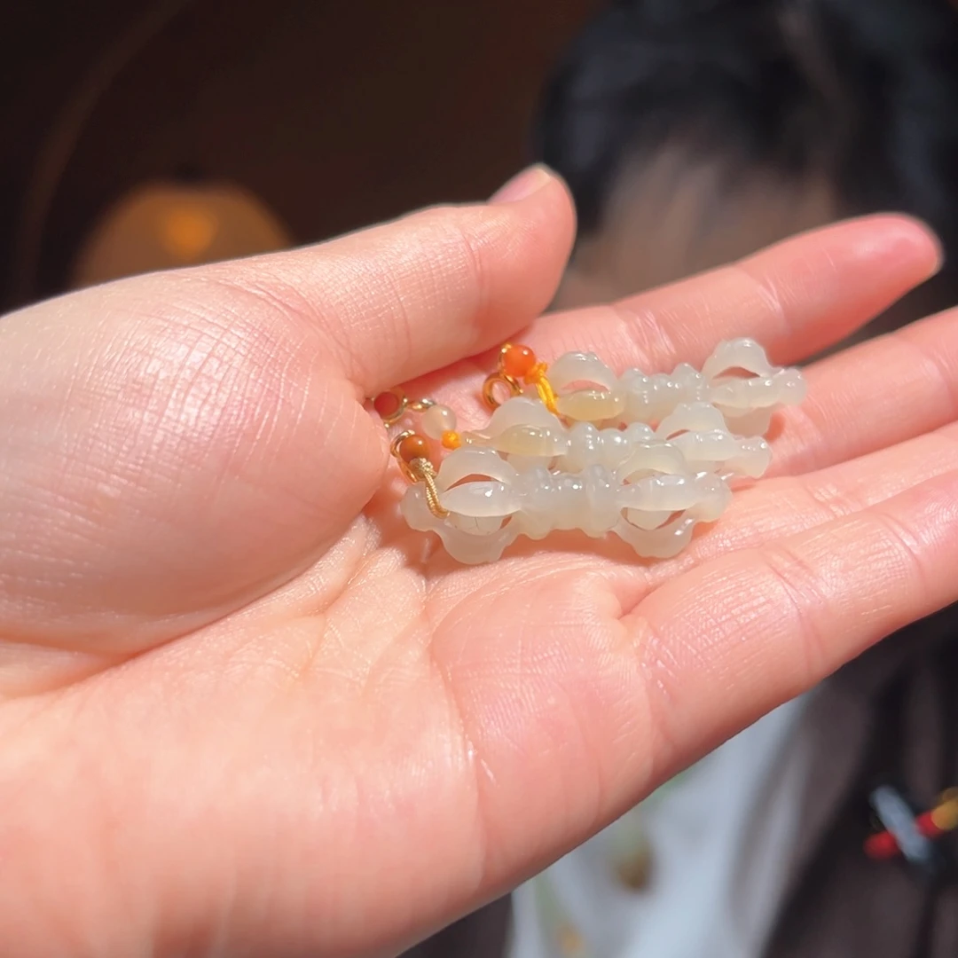 吊坠(不含链)未镶嵌和田玉金山糖白杵的多样性发货拍一发一