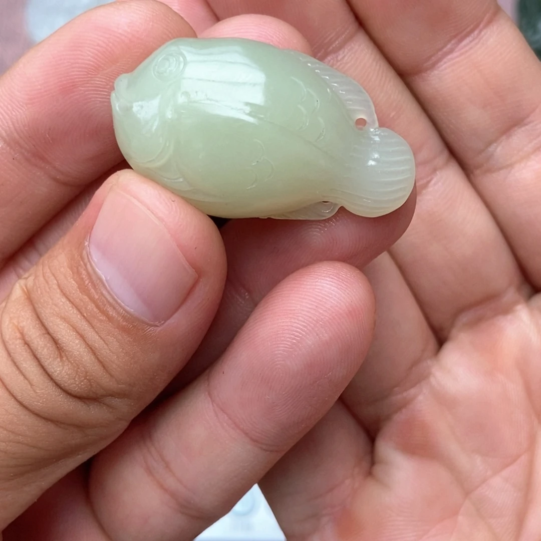 颈饰未镶嵌和田玉