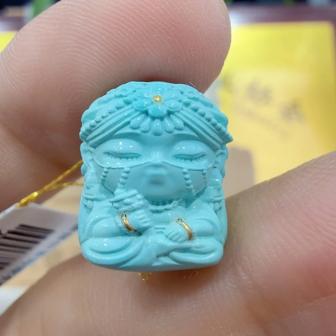 绿松石未镶嵌配饰