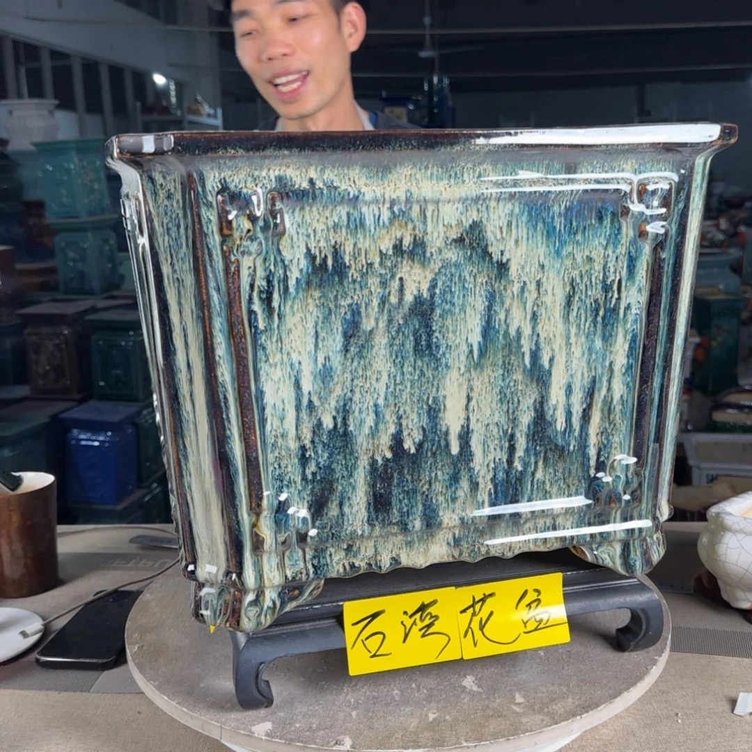 一风堂石湾花盆。