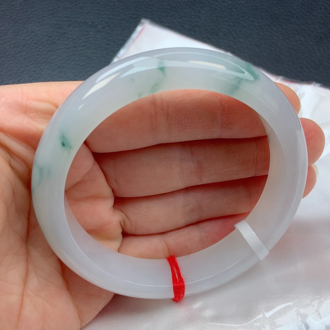 未镶嵌手镯翡翠57圈