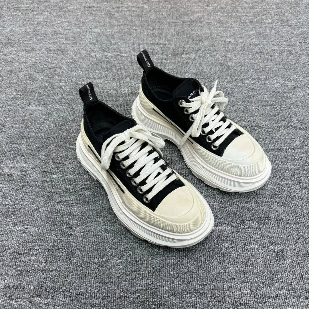 95新 Alexander McQueen/亚历山大·麦昆 厚底鞋/35码/公价5100