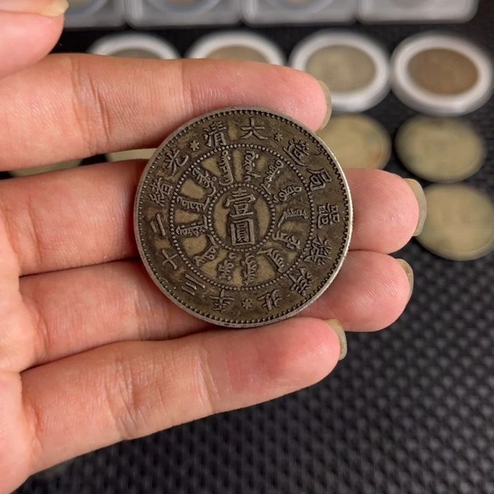 金属大头龙洋船洋工艺品