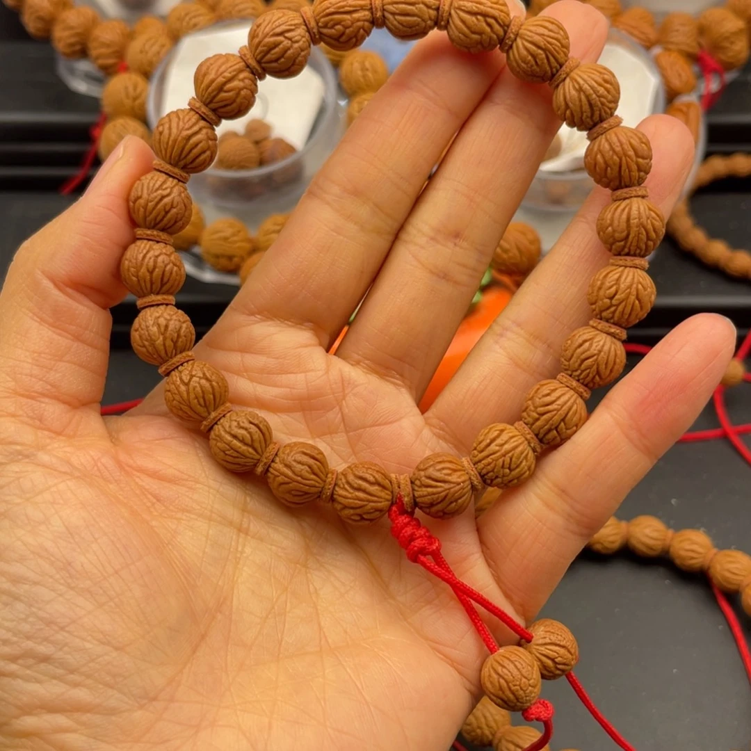 天****吊坠桃核红红火火过大年9