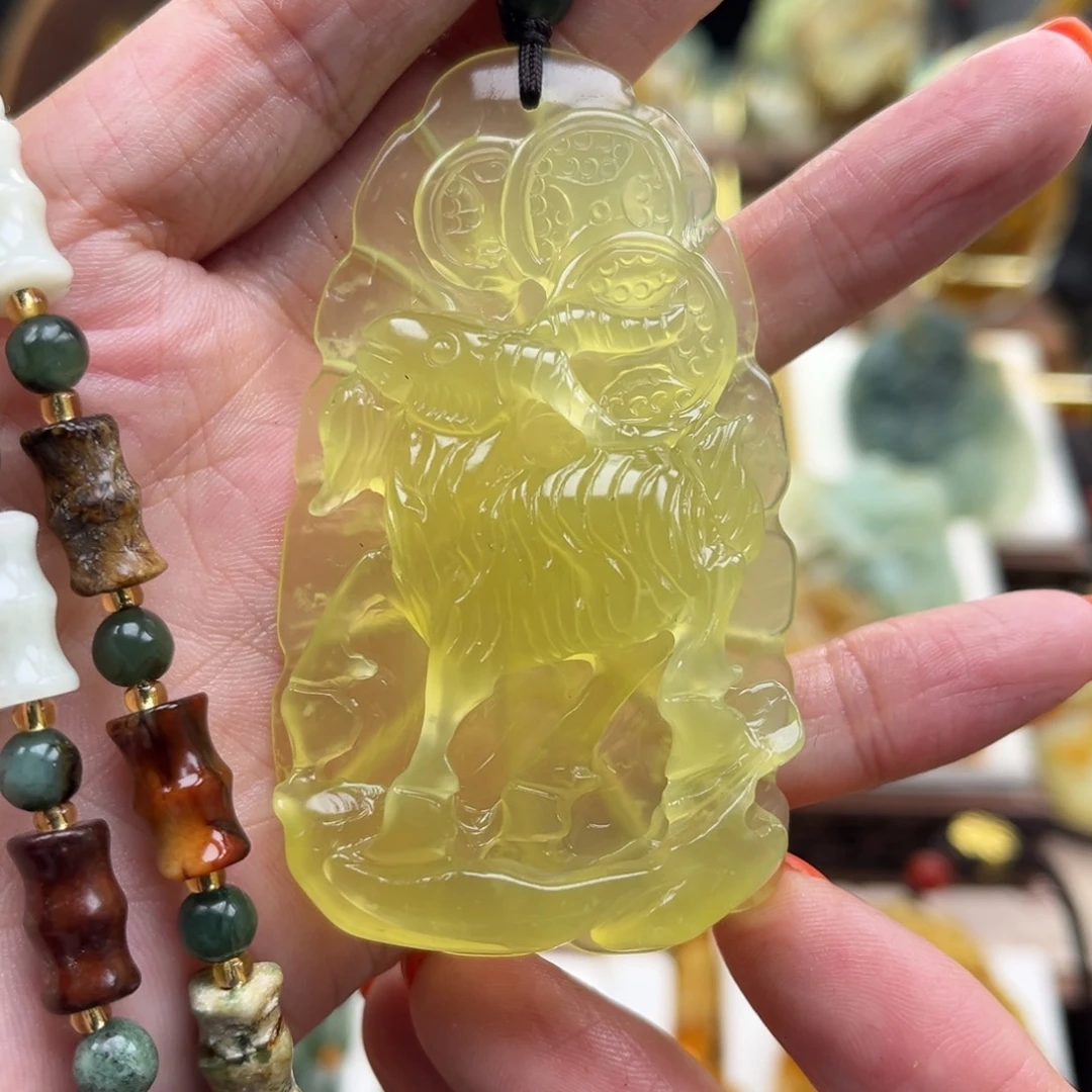 未镶嵌岫玉挂件挂件