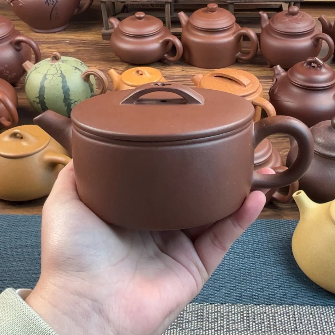 ༺***༻紫砂茶壶手工制作工艺精湛