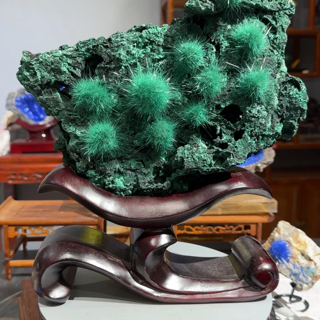 紫砂茶周边矿物晶体摆件私**心