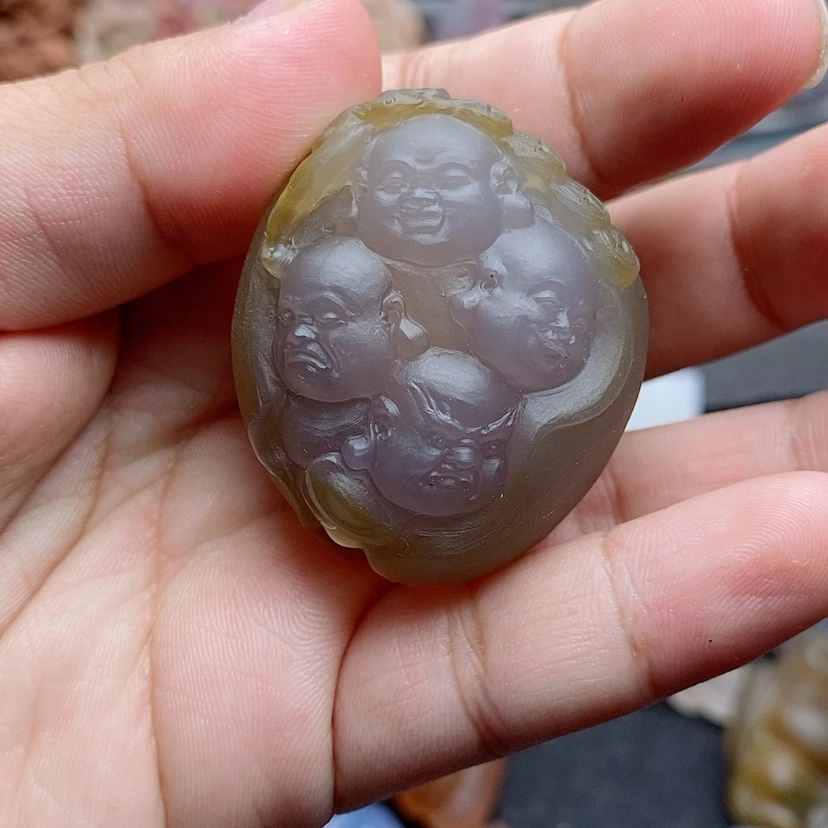 【闪购商品】未镶嵌吊坠定制玛瑙