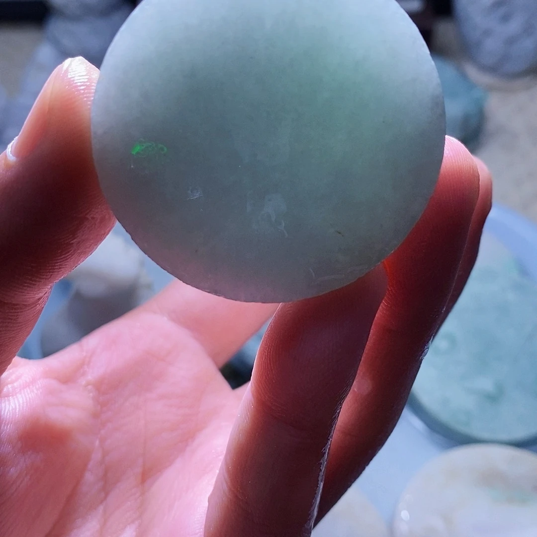 翡翠未镶嵌颈饰2588