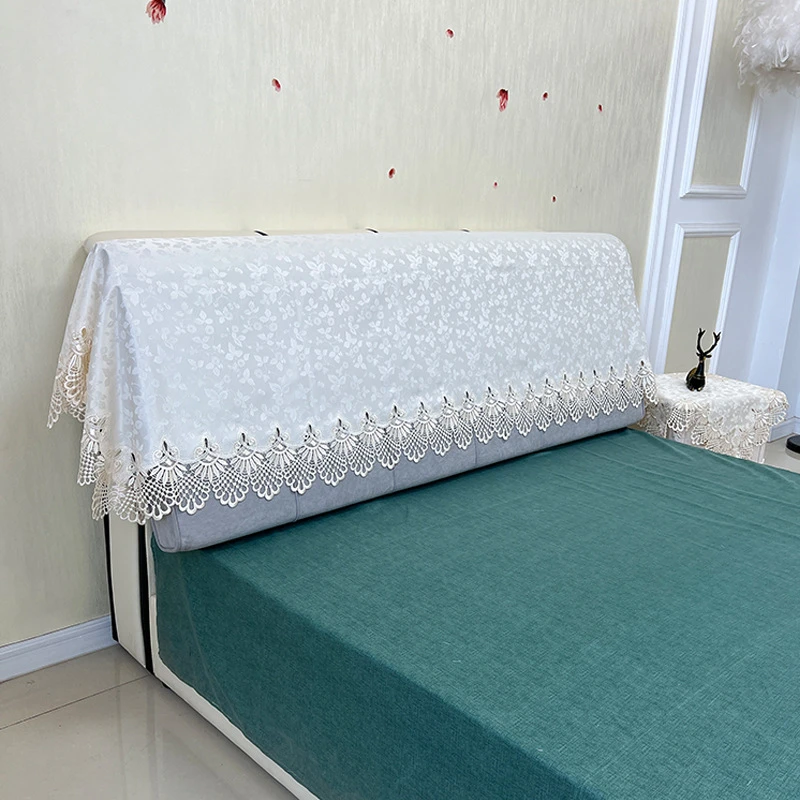 床头盖布防尘盖巾防尘罩防尘布床头罩床头套简约现代床头布盖布巾