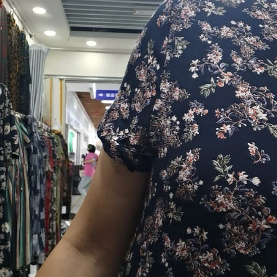 背心2X小碎花连衣裙兰深