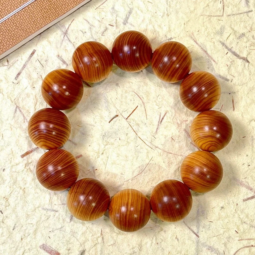 太行崖柏陈化料崖柏手串天然高油男女通用