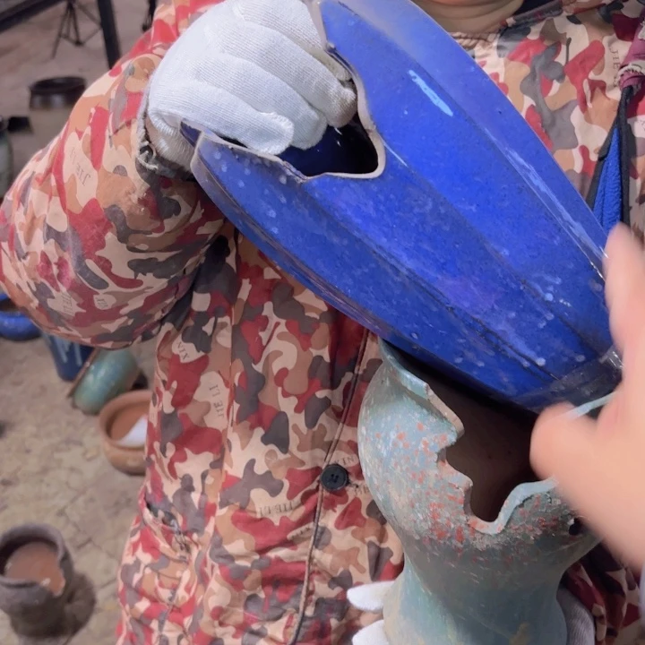 花盆粗陶紫砂透气 口径 高度