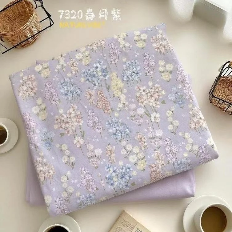单人【春月紫】细沙原棉老粗布1.5*2.4米双人床单 吸汗透气软凉席