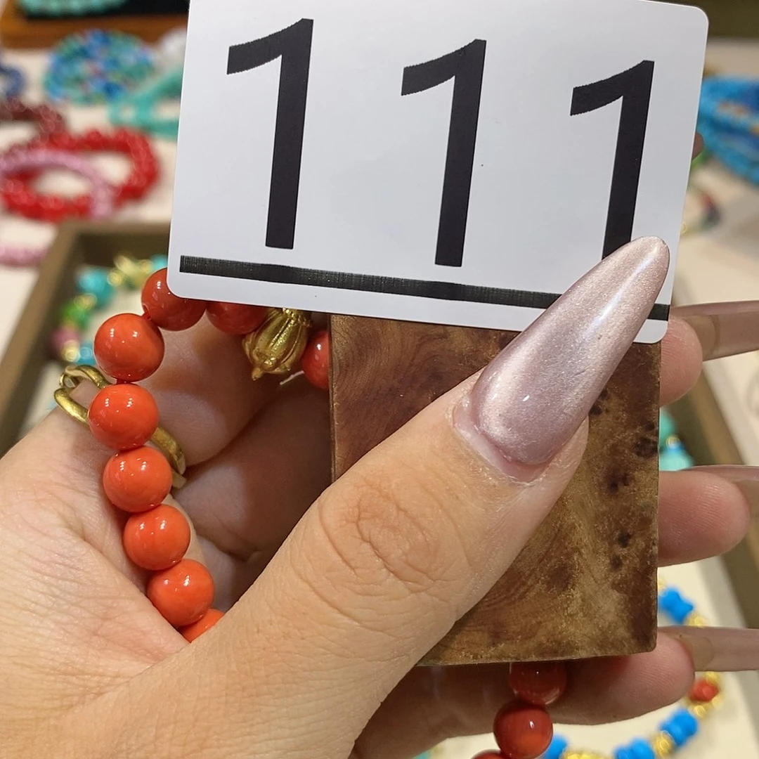 木圆珠圆雕手工串111