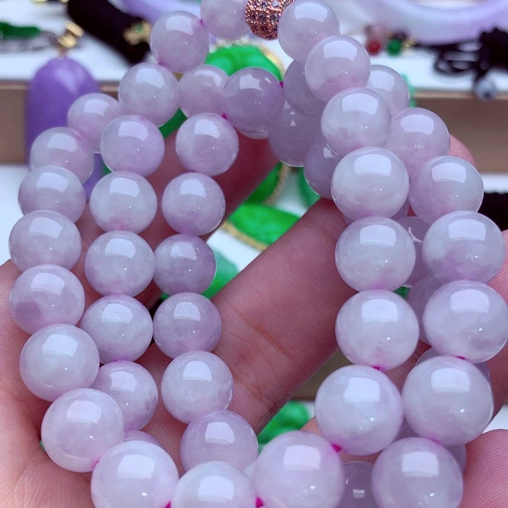 翡翠未镶嵌毛衣链