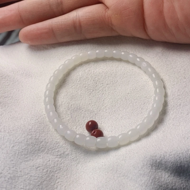 和田玉手串未镶嵌勇*^