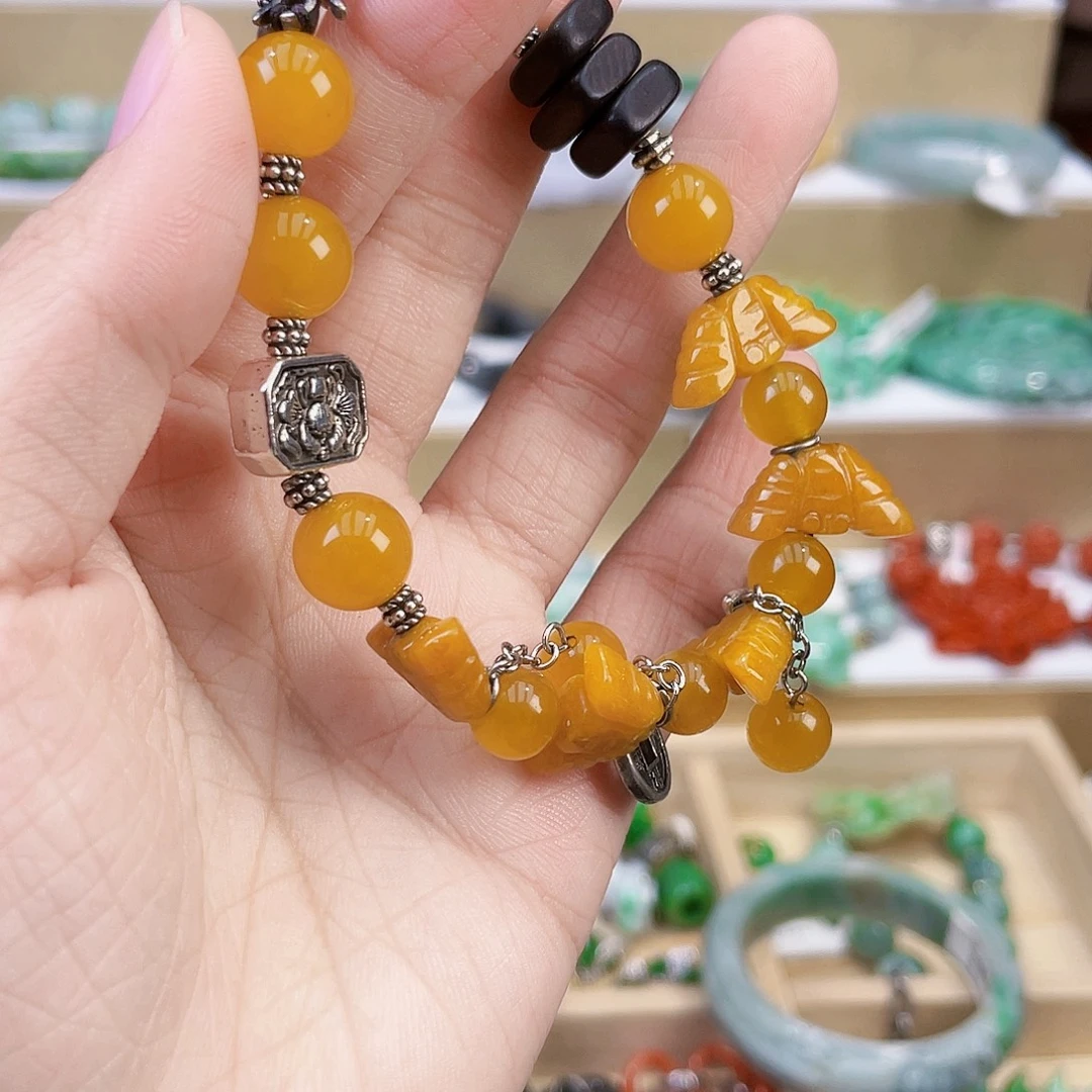 翡翠未镶嵌手链手链