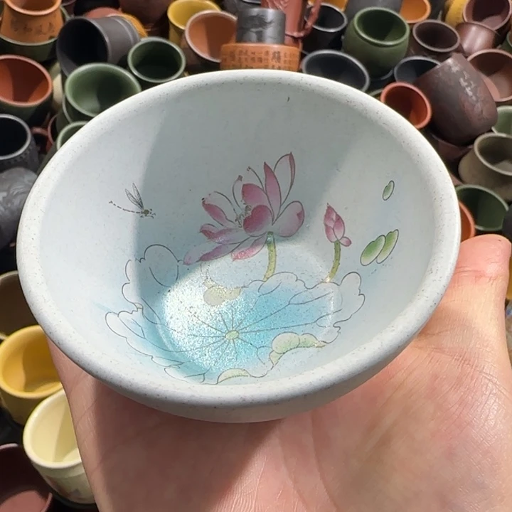 茶杯紫砂全手工紫砂