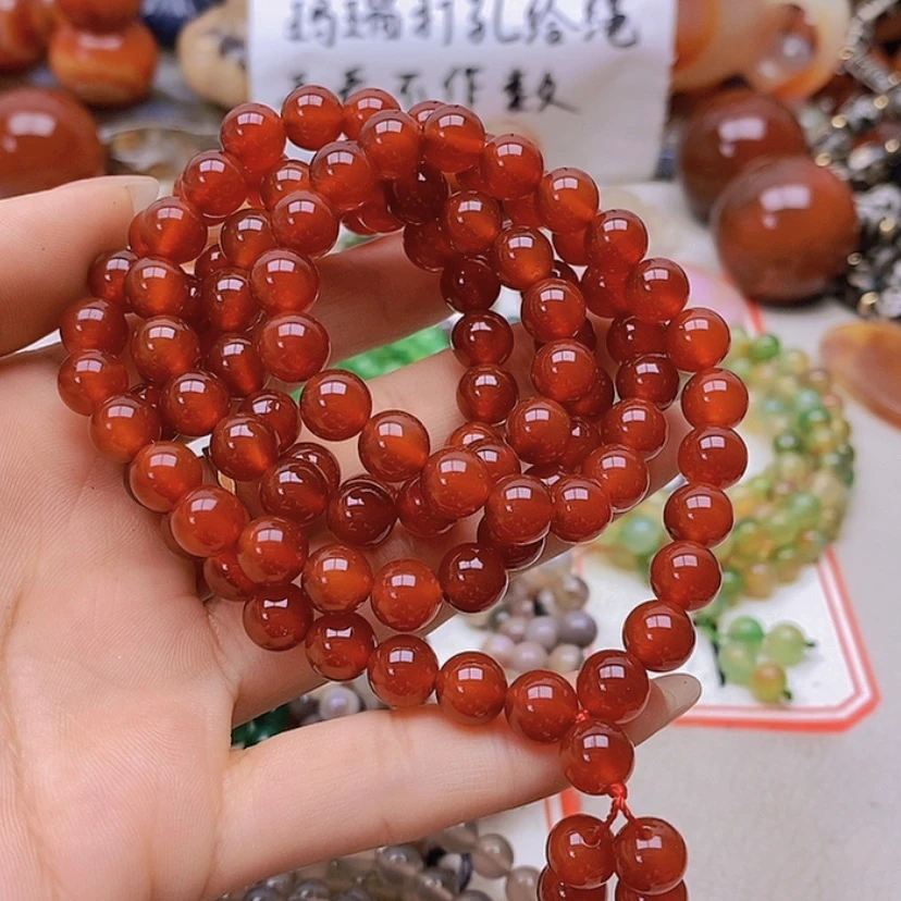 【闪购商品】未镶嵌玛瑙/玉髓珠宝半成品野*?