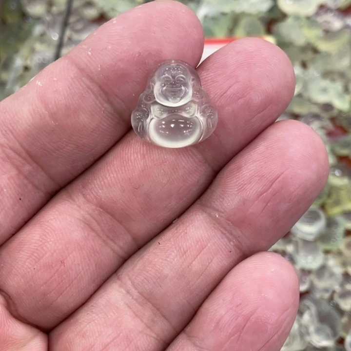 蛇纹石玉合金颈饰