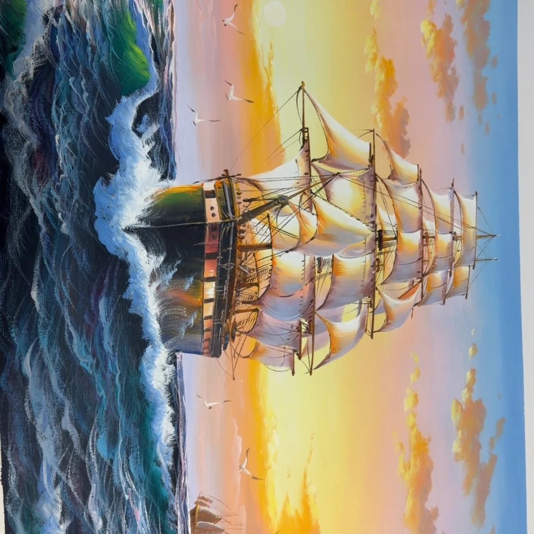油画我也想要这样