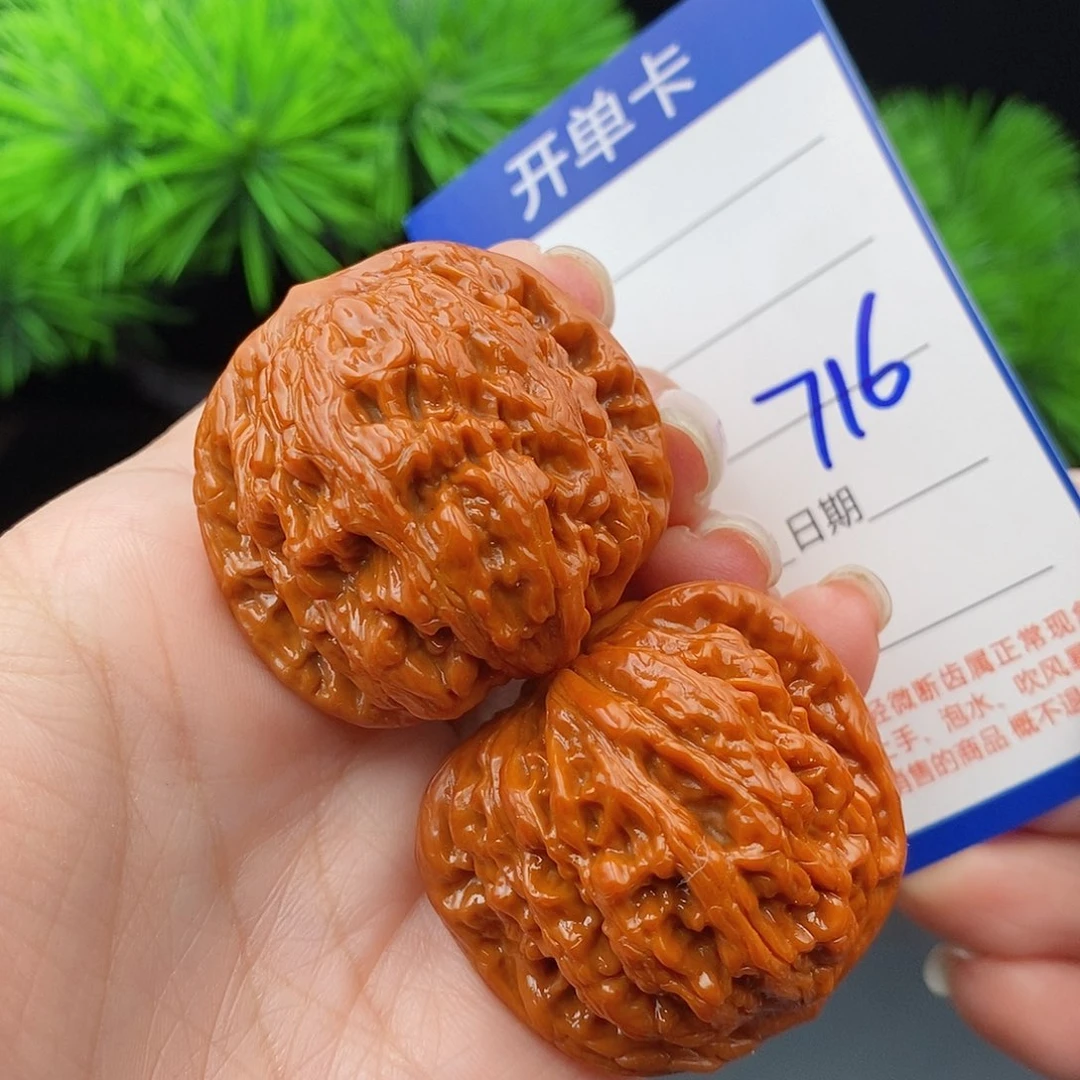 文玩核桃把件39虎头716