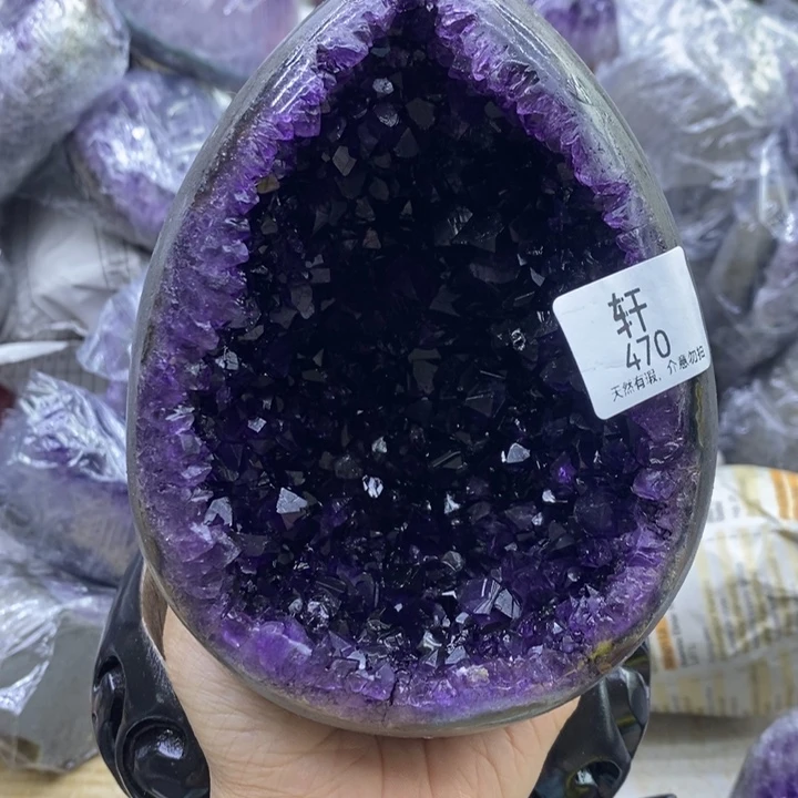 未镶嵌紫晶大型摆件（非配饰）九**阳