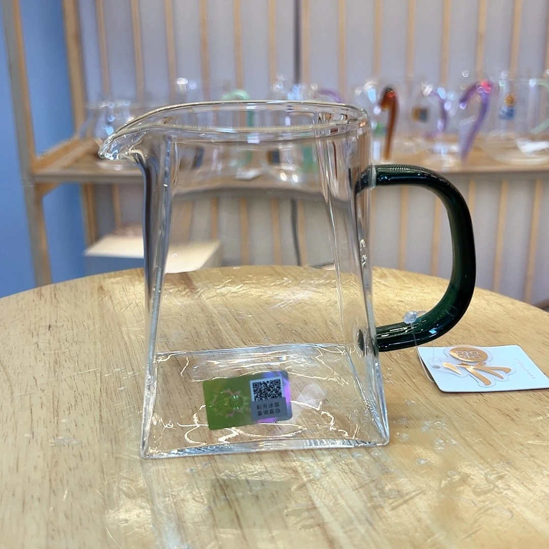 禾器瀚然公道杯墨绿色