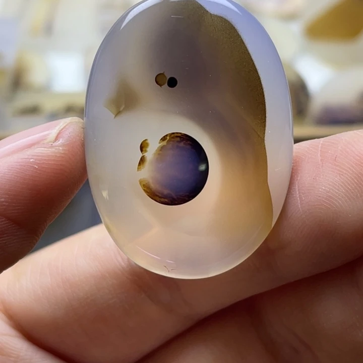 玛瑙/玉髓未镶嵌颈饰