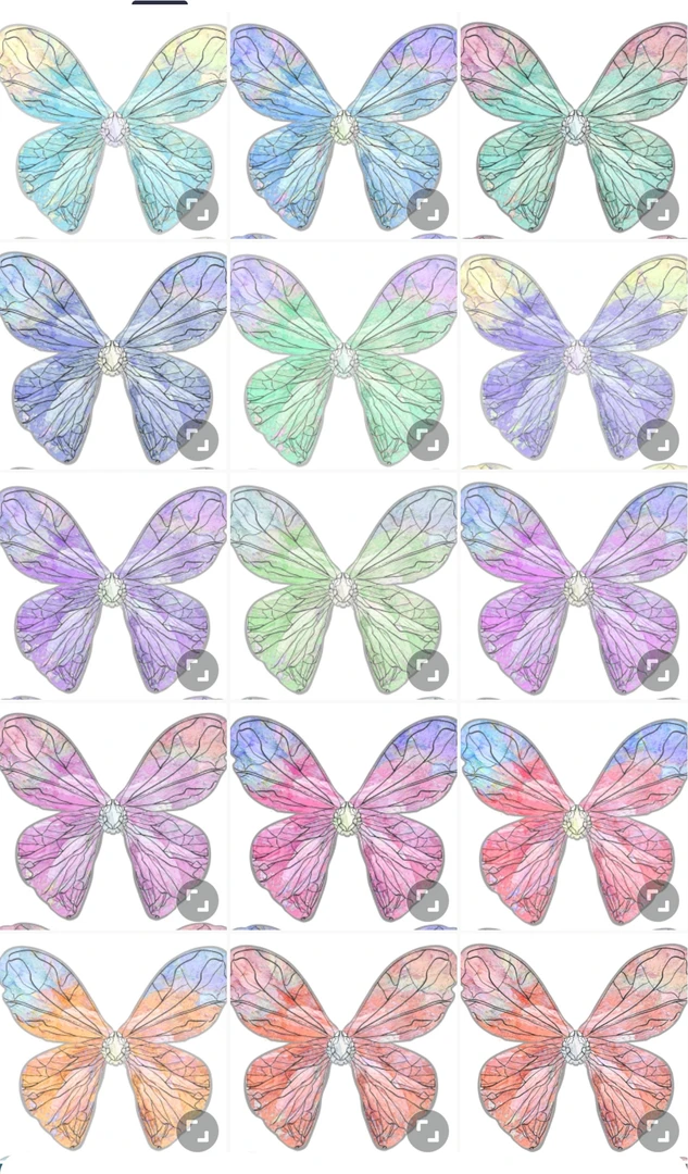 【蝴蝶切片】蝴蝶DIY材料儿手作材料配件