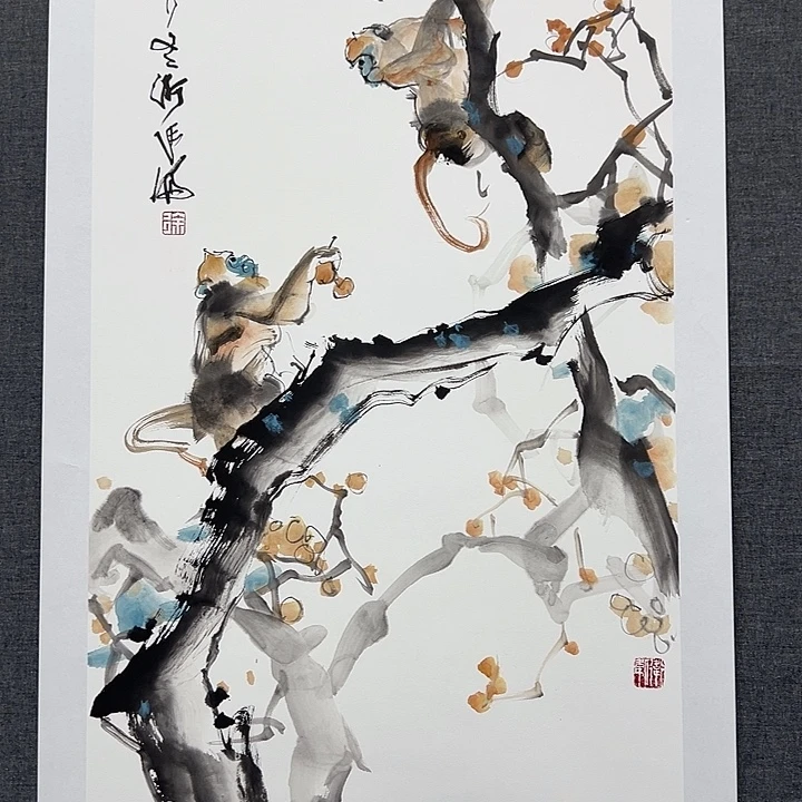 国画书画作品多次