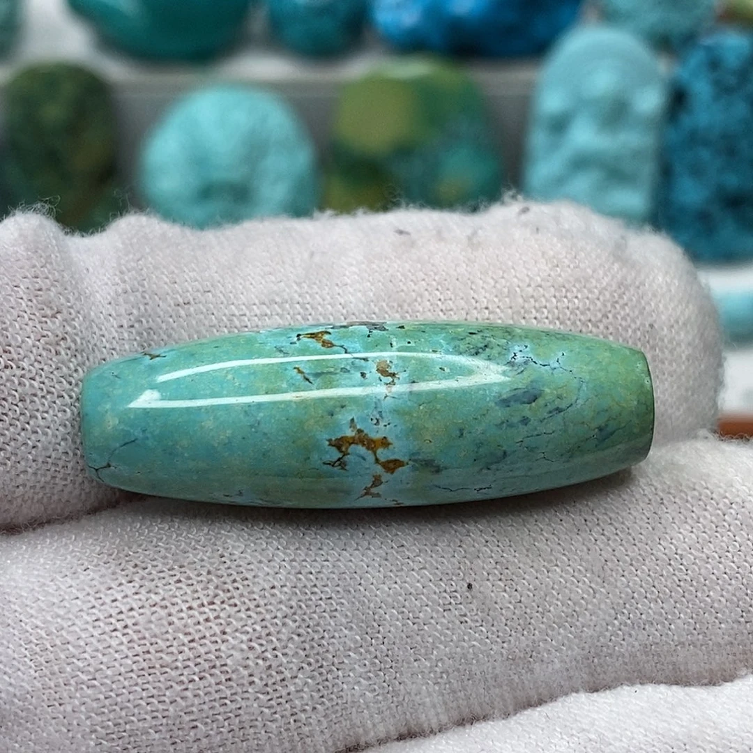 绿松石未镶嵌天然原矿地大质检