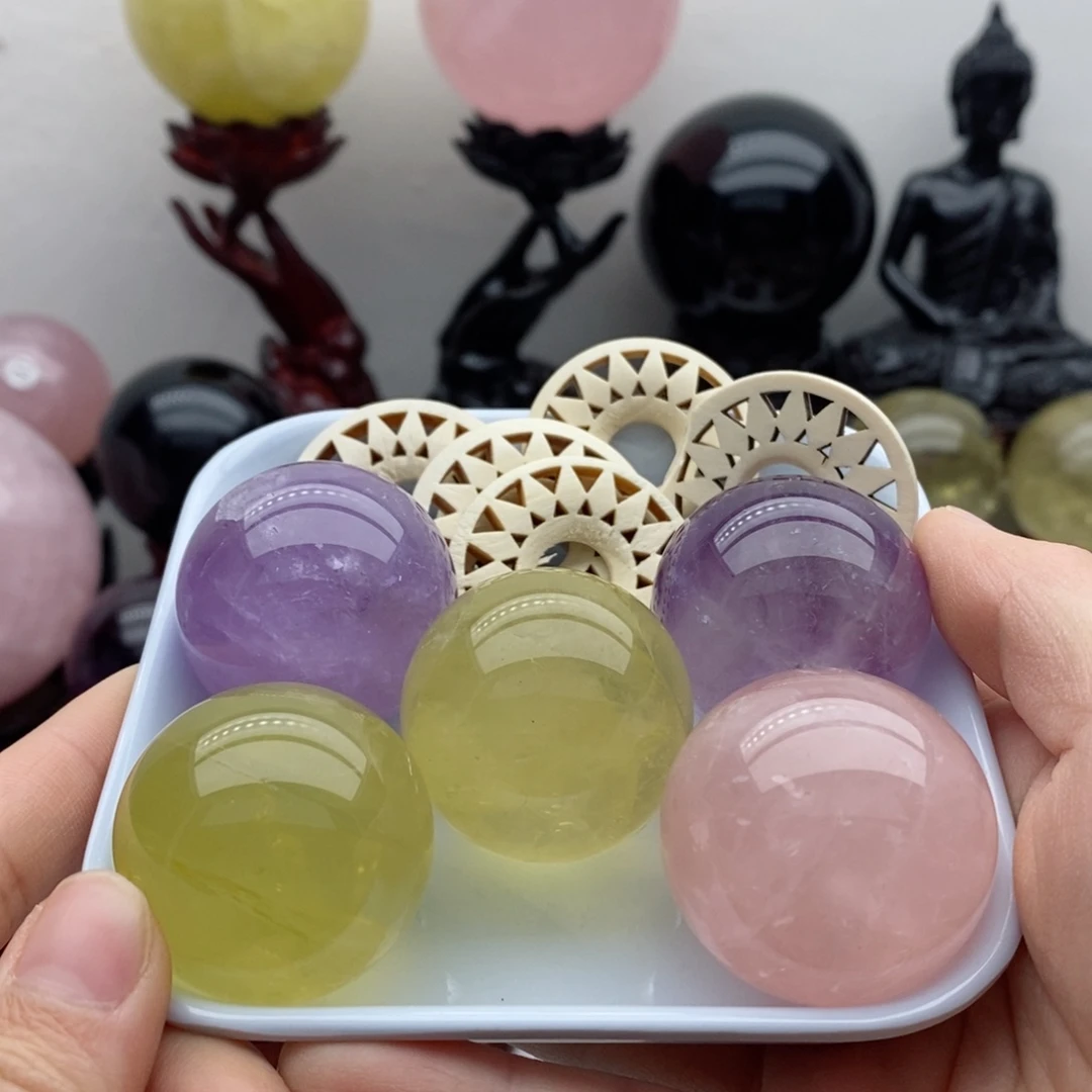 紫晶珠宝半成品未镶嵌平**月3