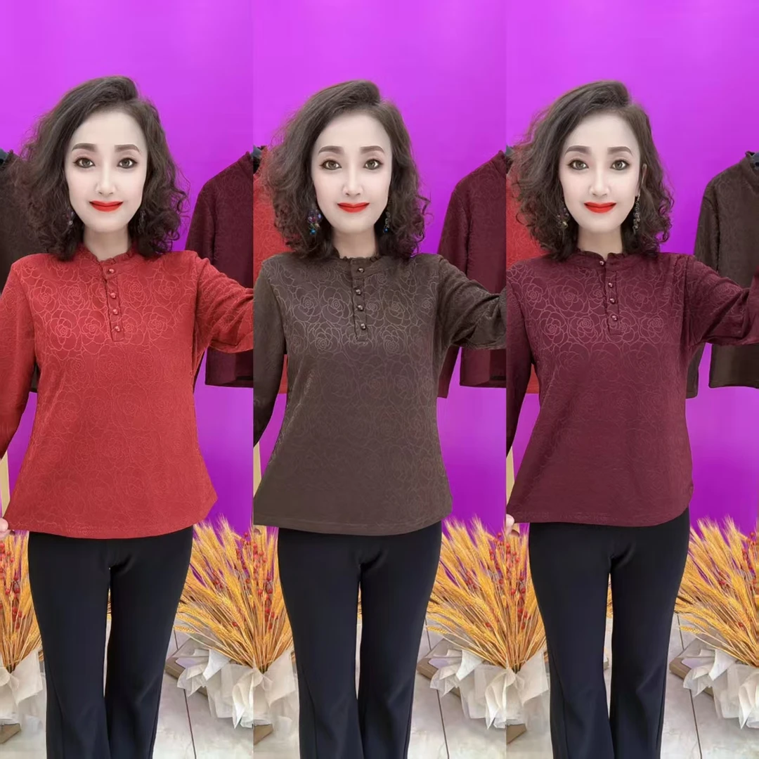 XU时尚女士半开领加绒小衫230三色