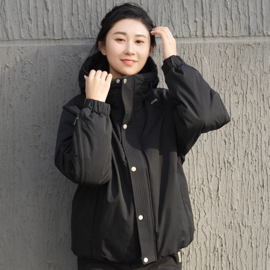 【羽|绒|服】2025男士冬季新款连帽外套保暖休闲上衣服加厚秋冬潮流