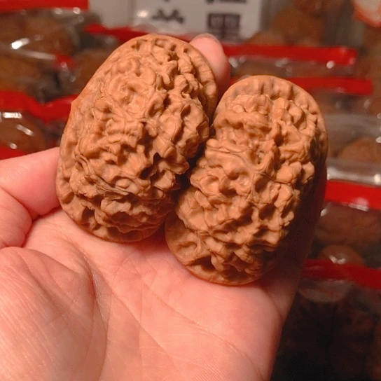 文玩核桃把件官帽56