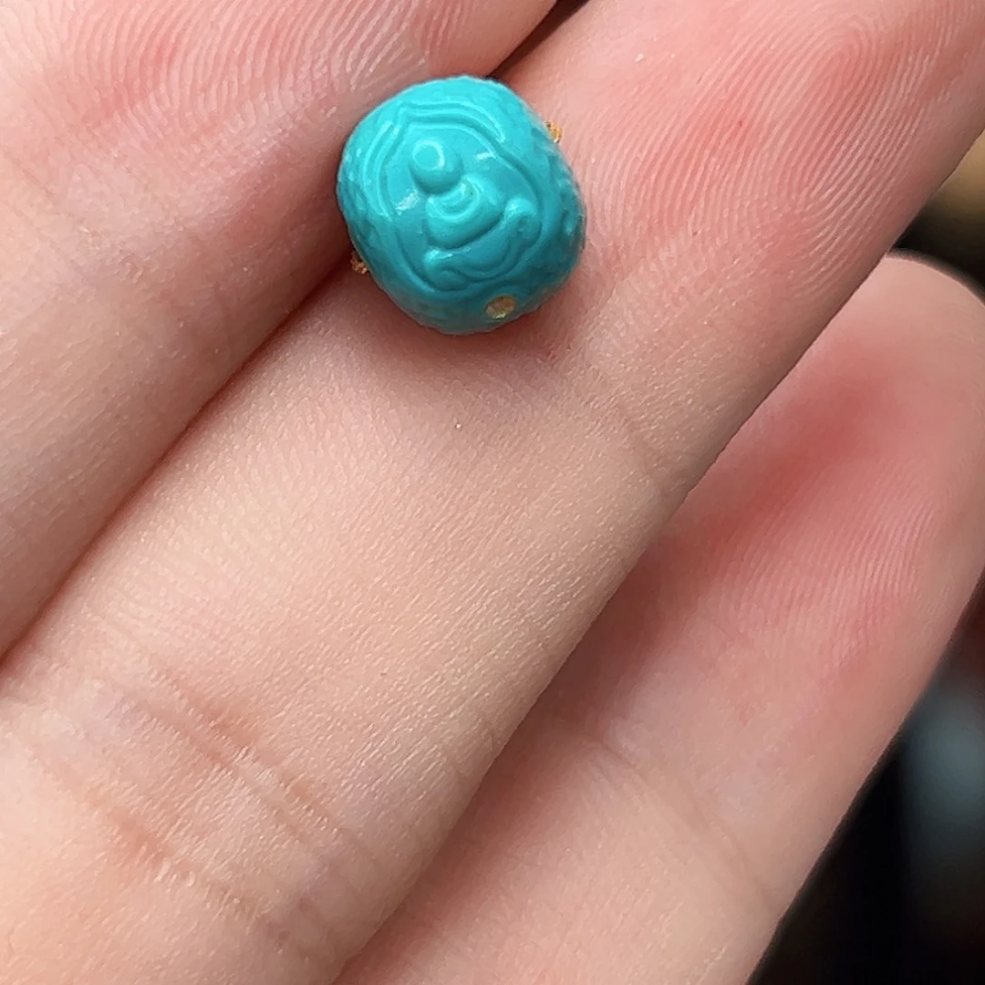 未镶嵌绿松石珠宝奇石