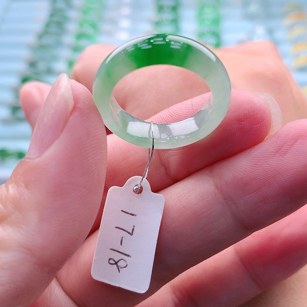 未镶嵌戒指翡翠A货缅甸翡翠