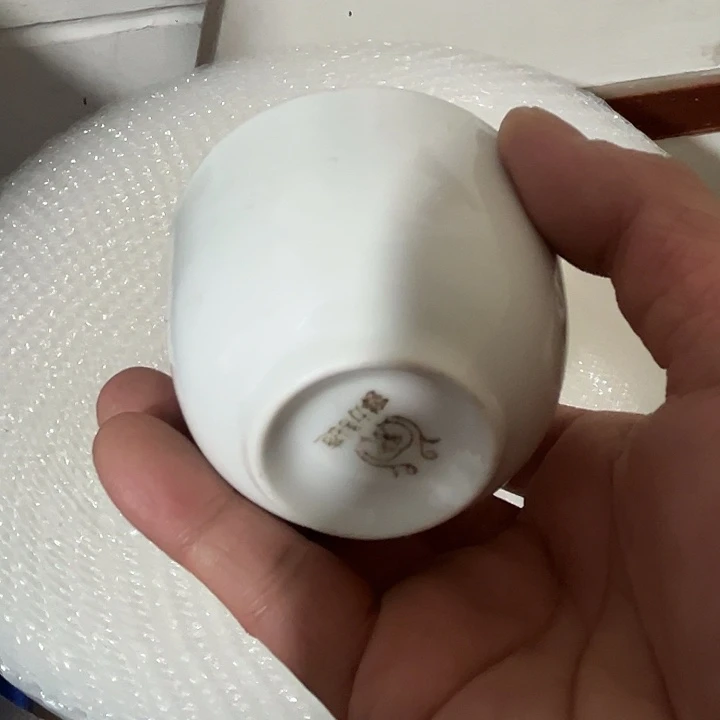 杯釉下五彩官窑瓷器100毫升