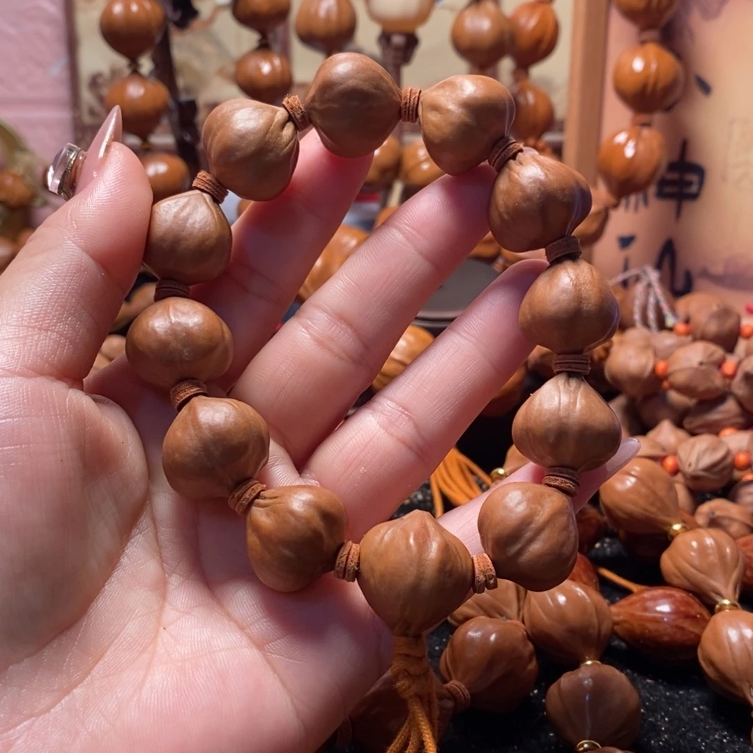 晖***哥橄榄核手串/手链1.9屁桃11➕三通微修铁盒