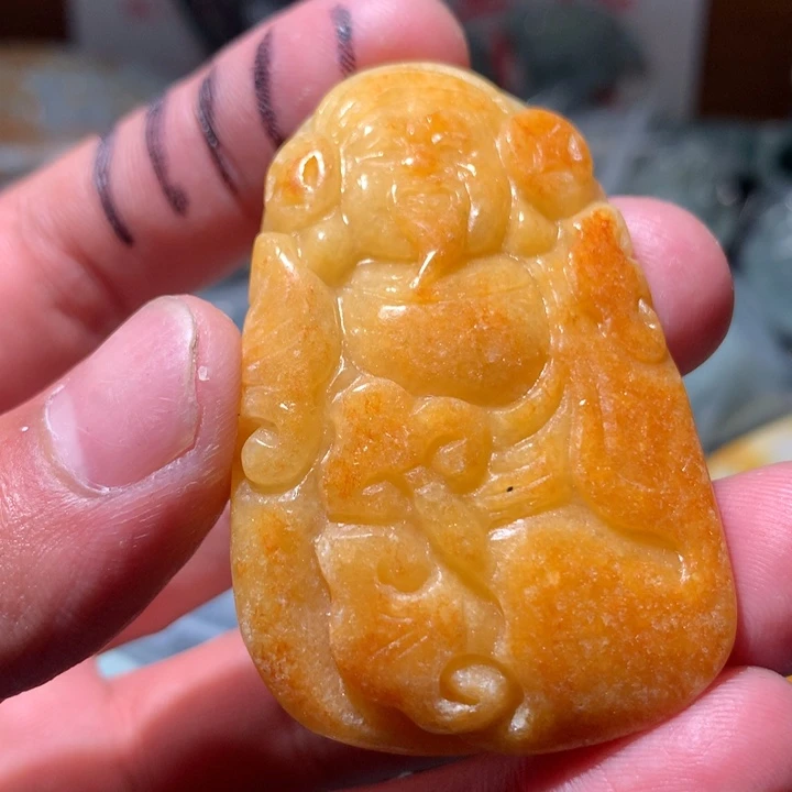 翡翠未镶嵌颈饰保真天然a货翡翠
