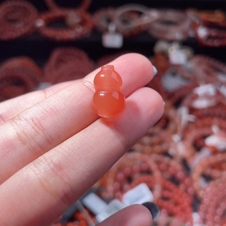 南红玛瑙未镶嵌葫芦2458