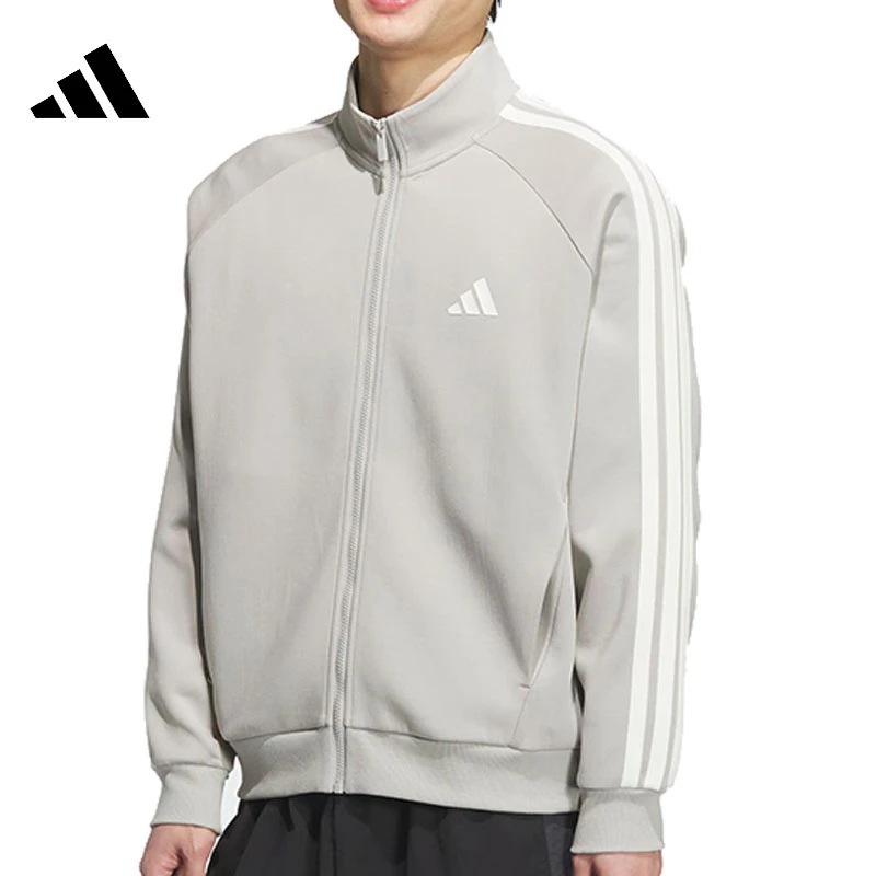 adidas阿迪达斯2025男子时尚运动夹克ST SPORTS KN无帽外套KC2848