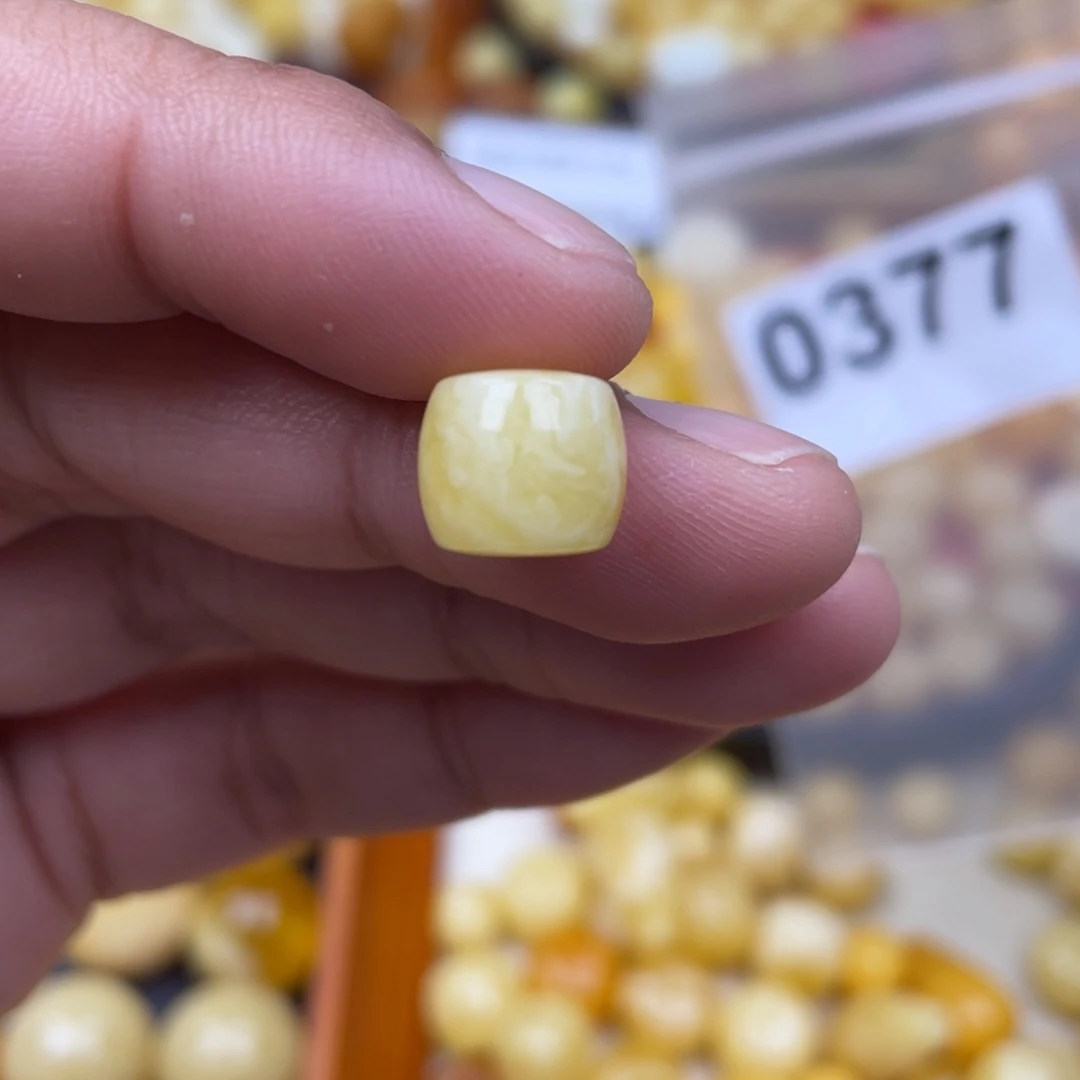 琥珀珠宝奇石未镶嵌10.5 虎皮直切