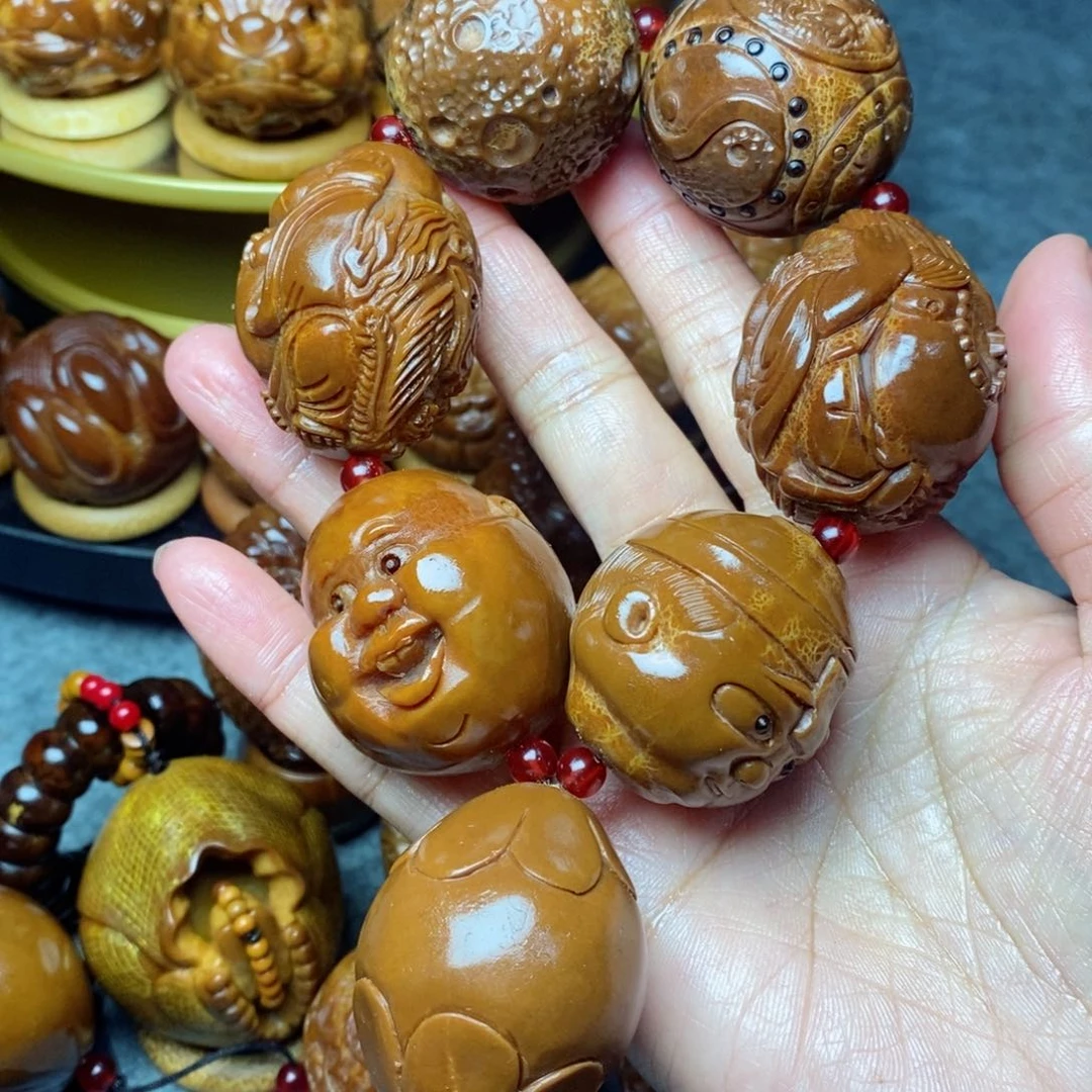 【闪购商品】手串/手链橄榄核海**蓝瑕疵