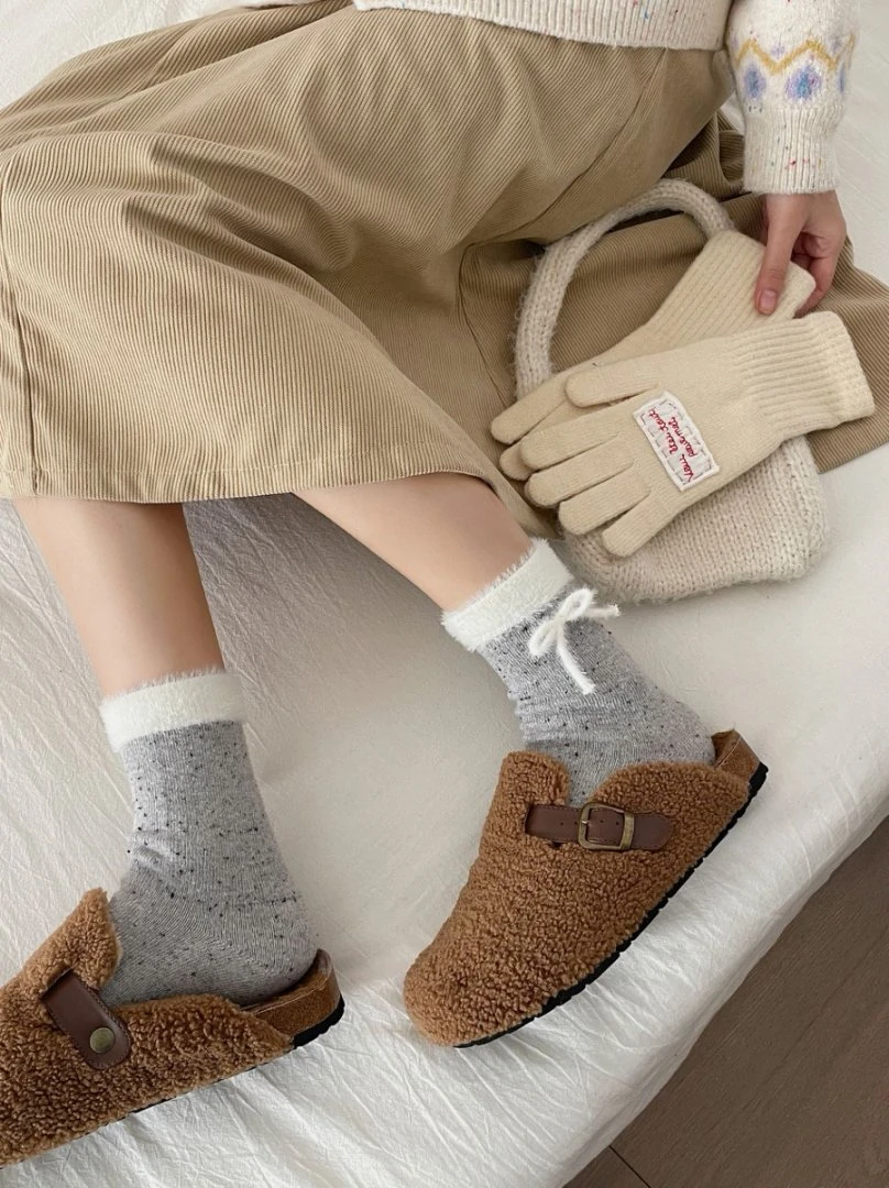 【秋冬款】韩系简约in风 棉/精梳棉/重工袜 百搭女中筒